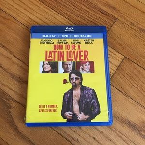 Blue Ray + DVD “How to be a Latin Lover.”